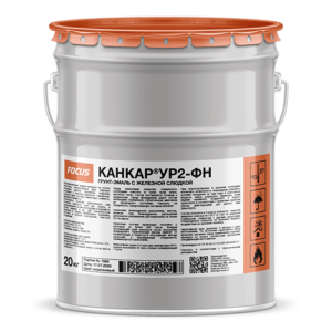 Грунт-эмаль с железной слюдкой КАНКАР УР2-ФН